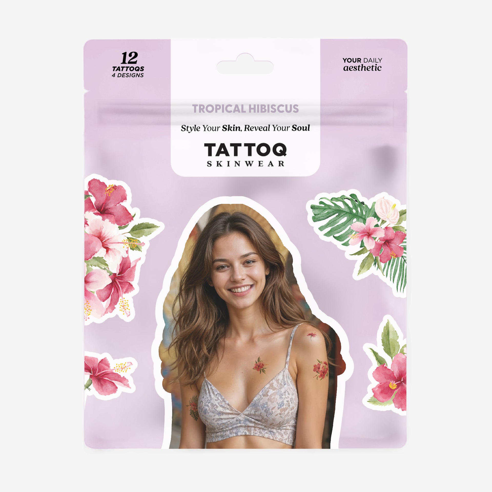 Tropical Hibiscus – TATTOQ ® Skinwear, image size:1920x1920